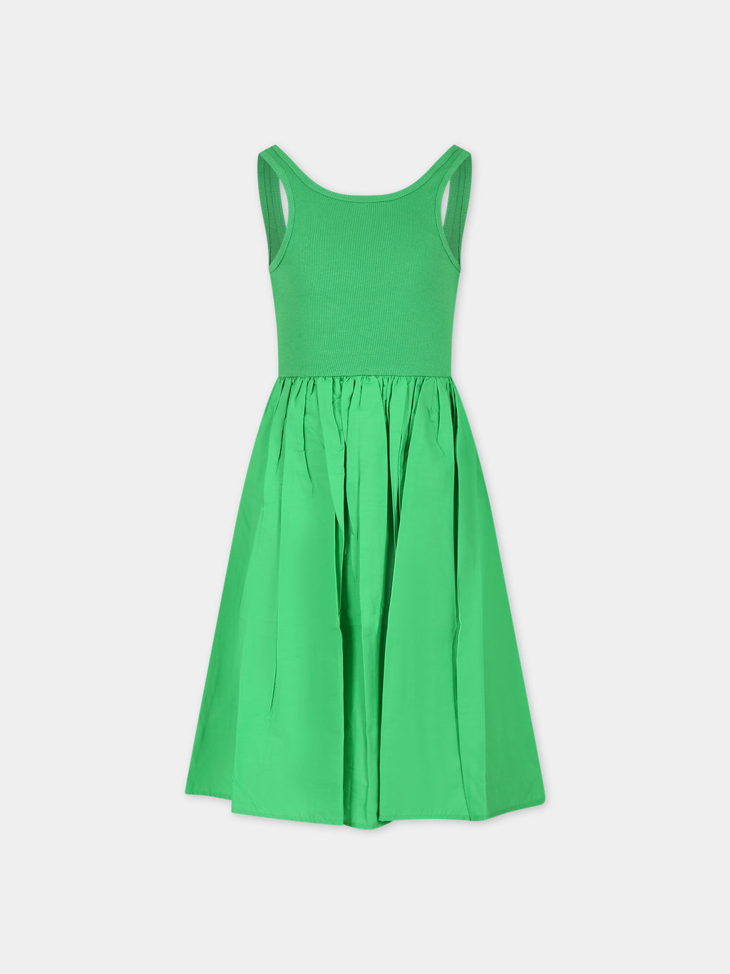 Vestito verde per bambina